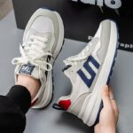 Mesh Breathable Casual Men's Running Thick-Soled  Shoes, Sneaker - LM2070 - Image 3