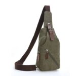 Men's Washed Outdoor Street Chest Bag, CHEST BAG - BG201 - Image 6