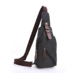 Men's Washed Outdoor Street Chest Bag, CHEST BAG - BG201 - Image 5