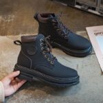 Men’s Comfortable Thick-soled Boot Shoes – LM5022