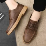 Men's shoes, new style, business casual leather shoes, Boot Shoes – LM5023