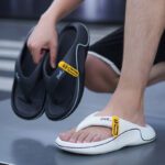 Man's New Summer Outdoor Slippers, Non-slip Thick-soled shoes, Sandals & Slipper - LM-09 - Image 3