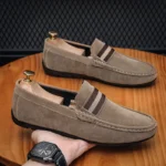 Men’s Loafers New Arrival, Casual Business Style, Trendy Soft-Soled Driving Shoes, Loafer – STLM1034 - Image 3